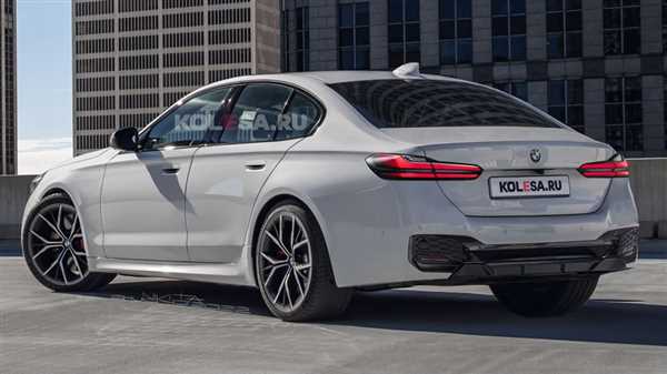 Новый дизайн экстерьера BMW m5