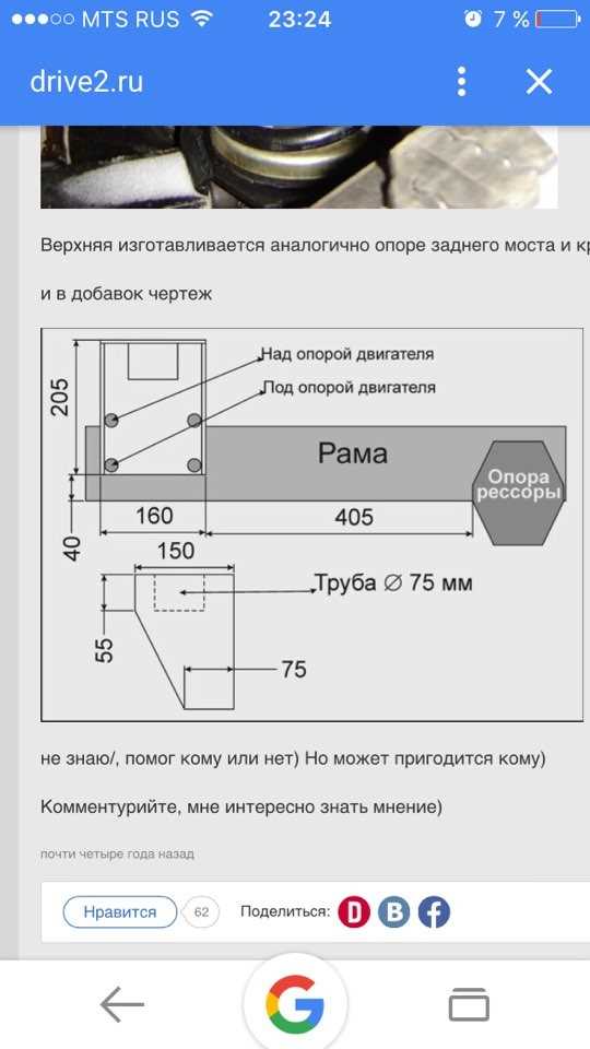 Подготовка автомобиля к замене рессор